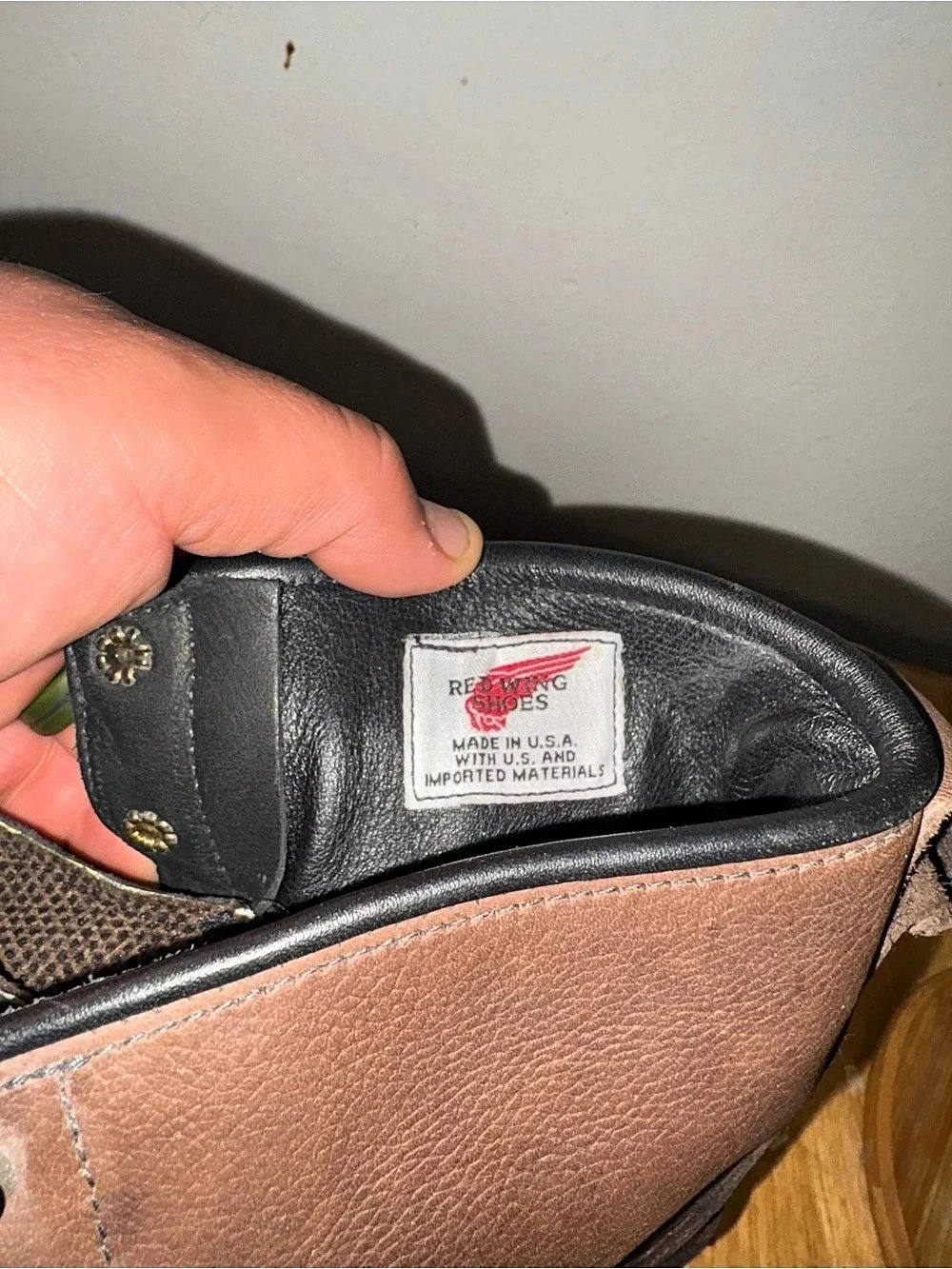 Vintage Red Wing SuperSole Insulated Waterproof Boot US 13